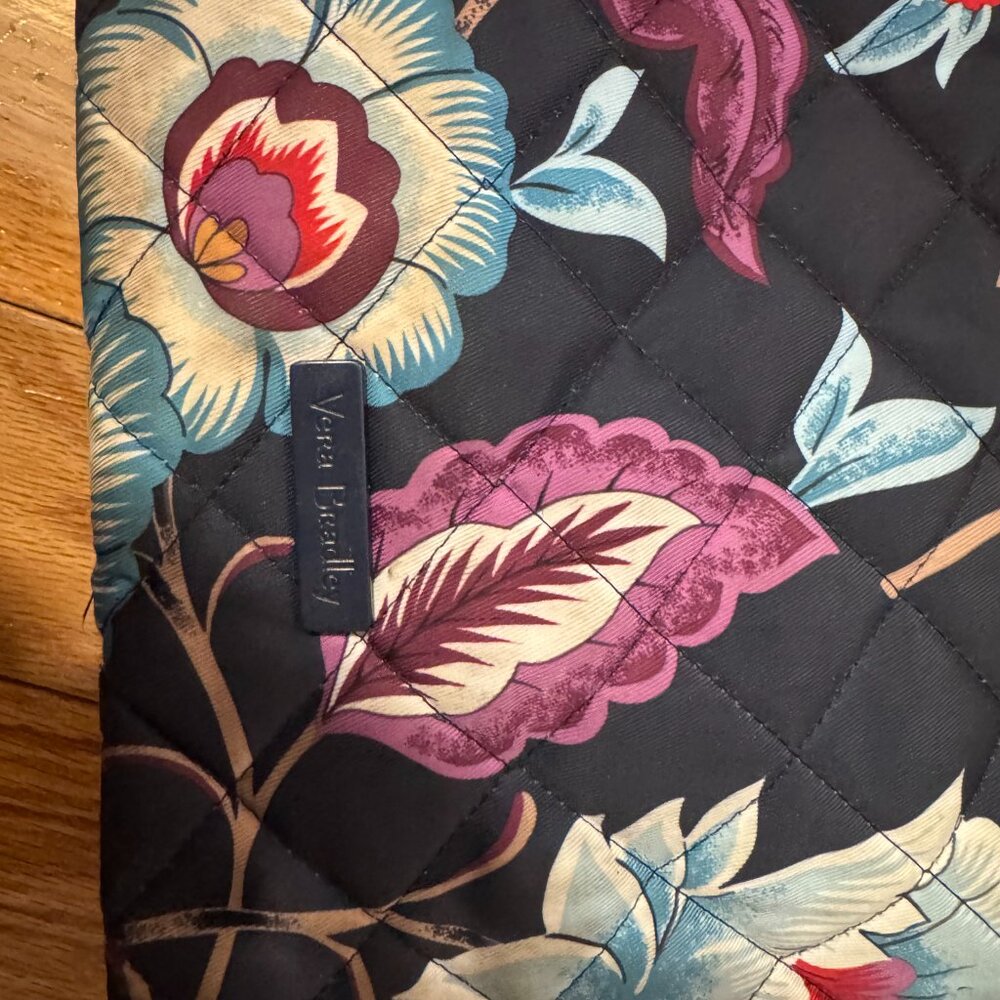 Vera Bradley Mayfair in Bloom Tote - Picture 7 of 11